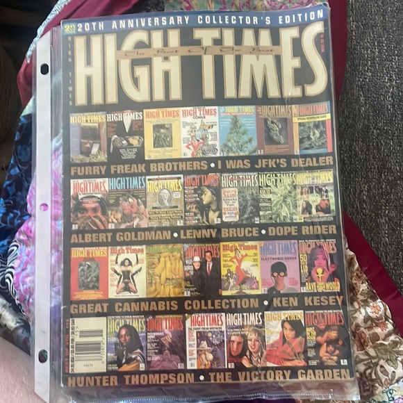 HIGH TIMES 20th Anniversary Collectors edition magazine. No rips or tears. - Picture 1 of 2